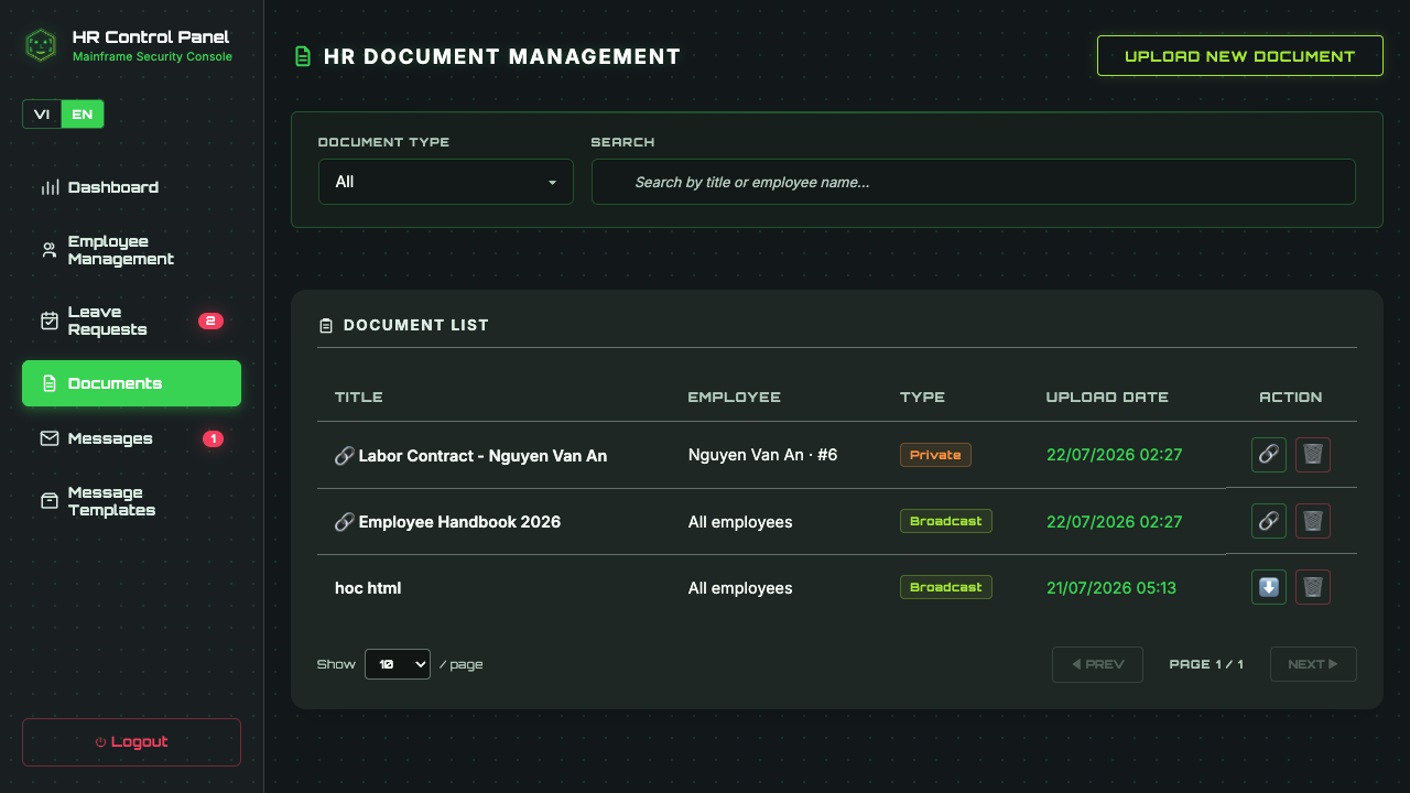 HR Documents Management